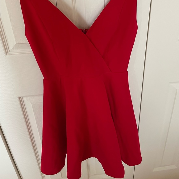 Mini Red Dress - Picture 2 of 2